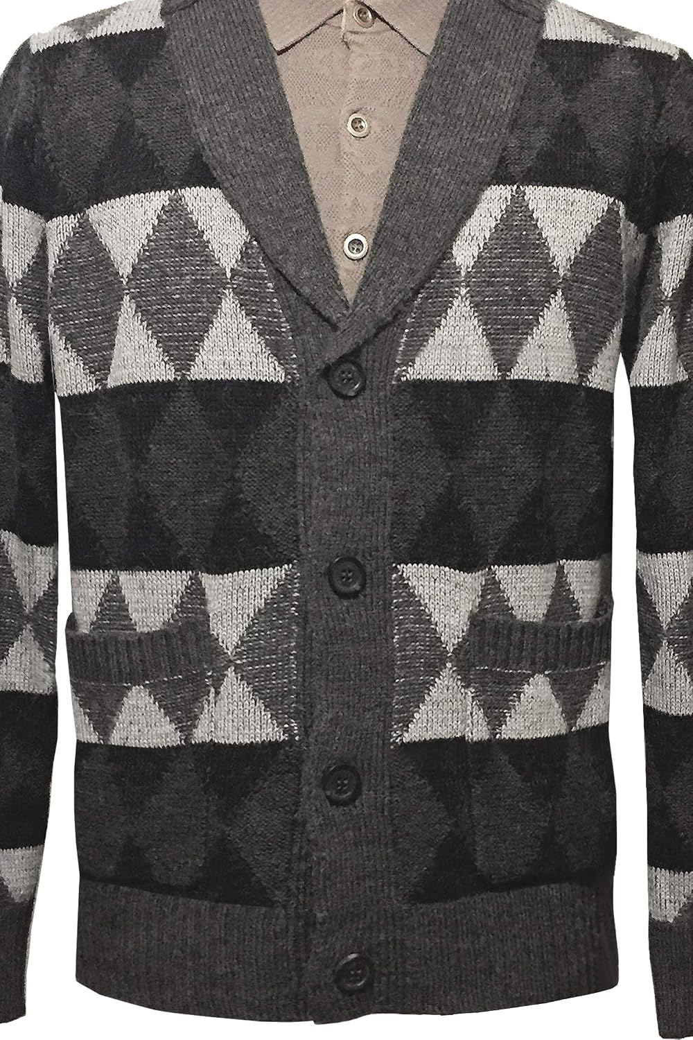 REVOLUTION NOW Sweater Mens Knitted 