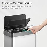 EKO Mirage X 40L Automatic Sensor Kitchen Bin Dual 20L Removable Buckets view 4