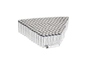 Amazon Basics 150 Pack AAA Industrial Alkaline Batteries, 5-Year Shelf Life, Easy to Open Value Pack