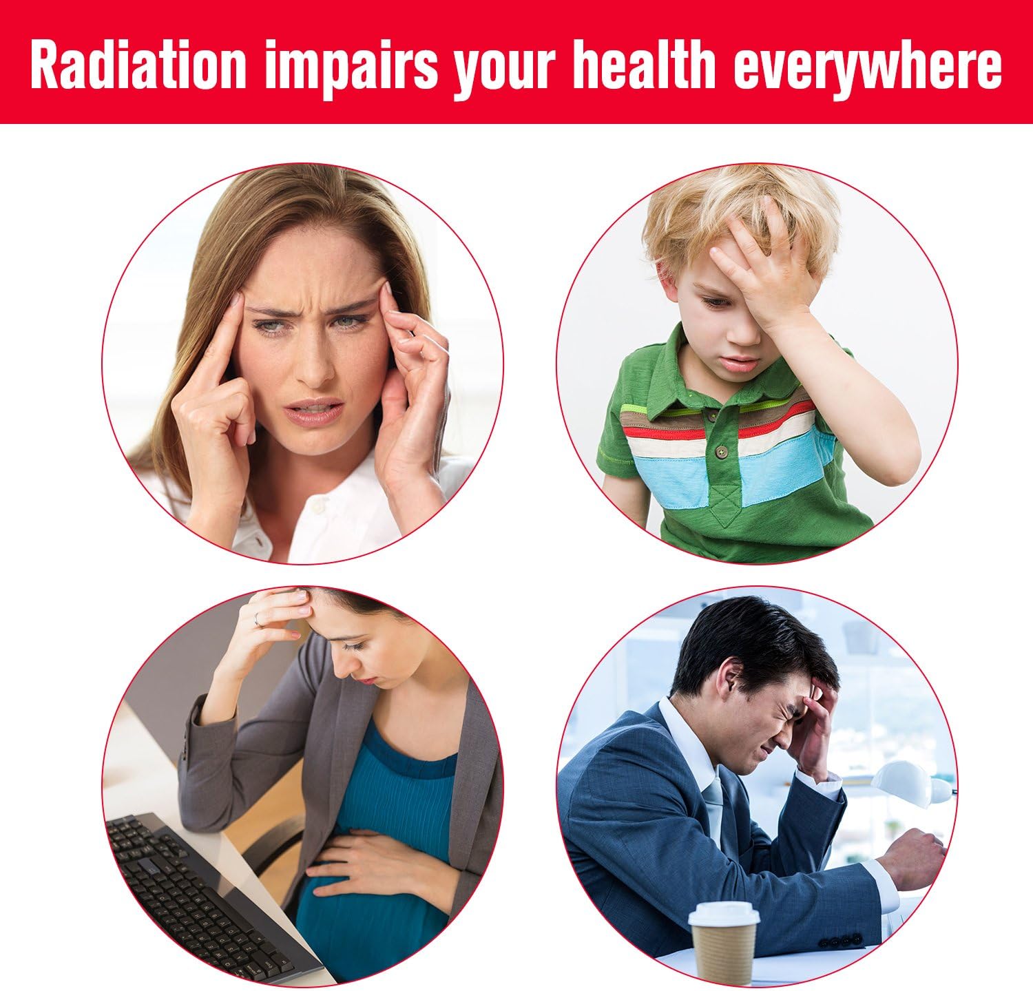 12 Pack-Anti EMF Radiation Protection Shield Sticker, Radiation Neutralizer Shield Blocker, EMF Radiation Protection Device for Cell Phone, Laptop and All Electronic Devices