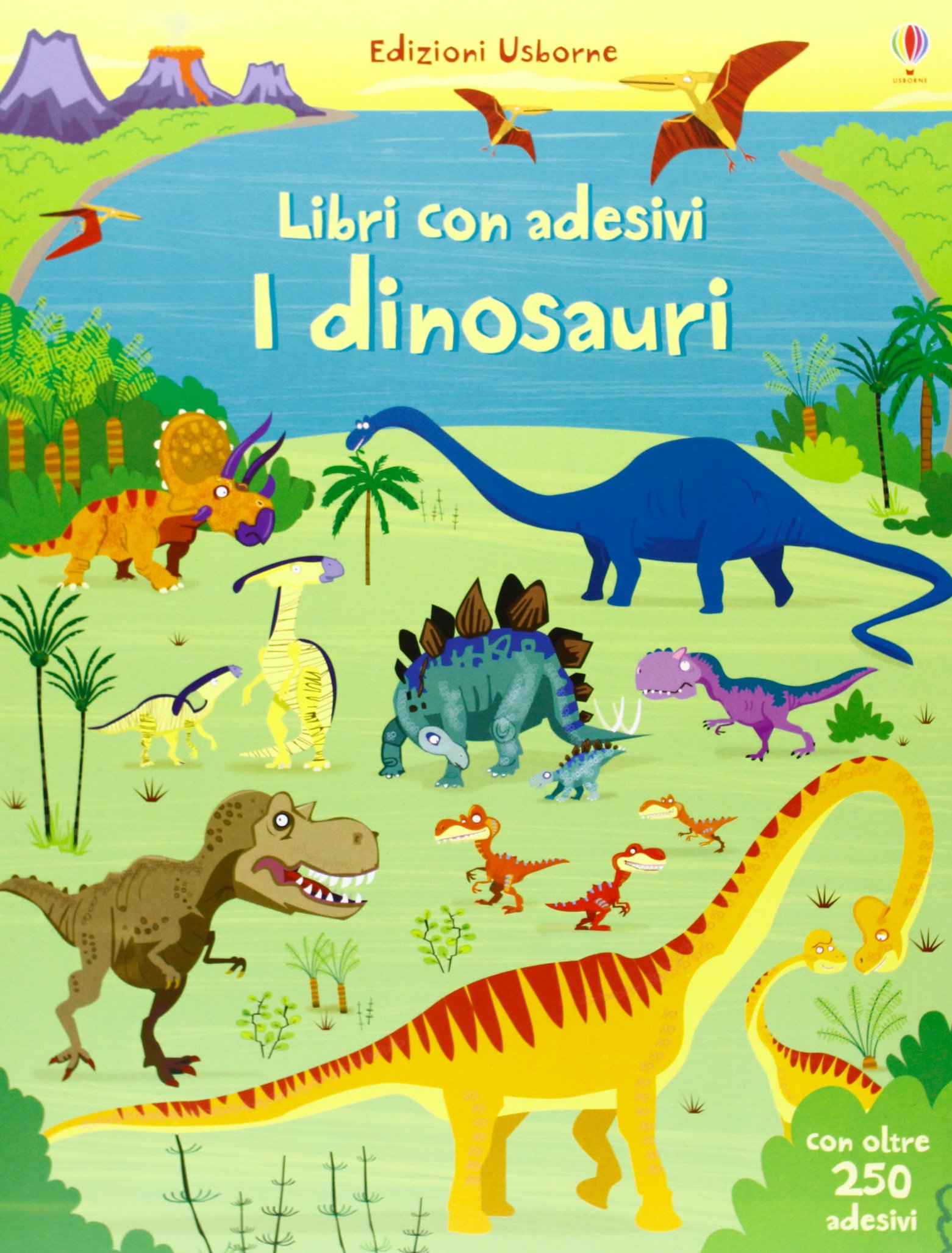 Amazon I dinosauri Con adesivi Ediz illustrata Fiona Watt Paul Nicholls E Guastella Libri