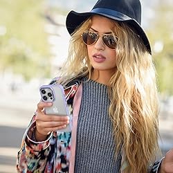 Lavender Clear Phone Case Compatible with iPhone