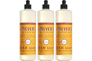 Mrs. MEYER'S CLEAN DAY Dish Soap, Clementine Scent, 16oz (Pack of 3)