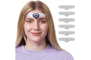 HeadaTerm-2 Migraine Relief Device e-TNS Technology Rechargeable Head Cap Treatment for migraine and Headache, Drug-Free, Clinically Proven, Fast-Acting, No Side Effects (1* HeadaTerm 2 +6*Electrodes)