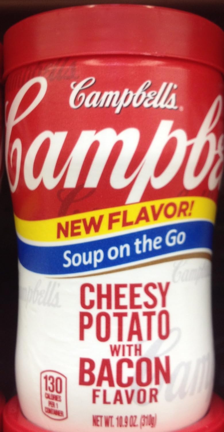 Campbell's soup on the go cheesy potato with bacon flavor (051000205469)