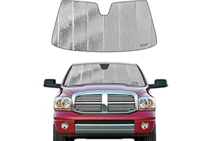 Pigenius Windshield Sun Shade for Dodge Ram 1500 2002-2008 Front Window Sunshade - AstraGuard