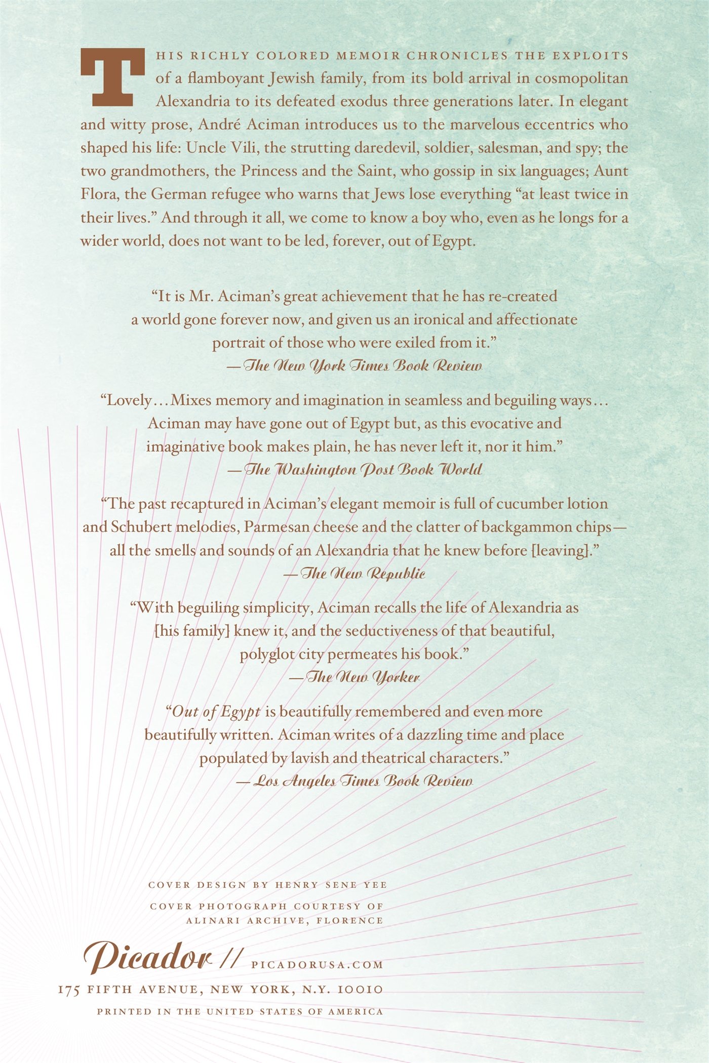 Out of Egypt: A Memoir Out of Egypt: A Memoir Paperback Kindle Audible Audiobook Hardcover