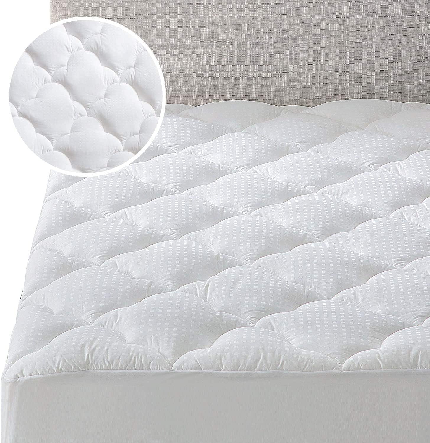 Bedsure Twin XL Mattress Topper Cooling Extra Long Twin Mattress Pad
