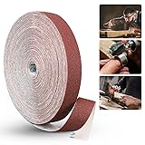 Emery Cloth Roll,80 Grit Continuous Sandpaper Roll