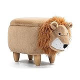 Home 2 Office Lion Ottoman with Storage for Kids