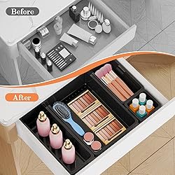 SpaceHacks 25 PCS Plastic Drawer Organizer