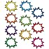 Amazon.com : Carson Dellosa - Super Power Bursts Colorful Cut-Outs, Classroom Décor, 36 Pieces ...
