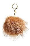 MICHAEL Michael Kors Womens Fox Fur Pom Fashion