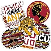 Desert Cactus Tuskegee University Sticker Golden Tigers Sticker Vinyl Decals Laptop Water Bottle Car Scrapbook (T2 HBCU-C)