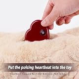 pet prime Snuggle Bear Heartbeat Plush Toy for Puppy - Comfort Toy view 4