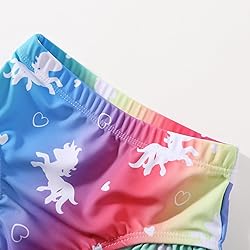 YWFSHOP Toddler Baby Girls Swimsuit Cute Ruffle 2