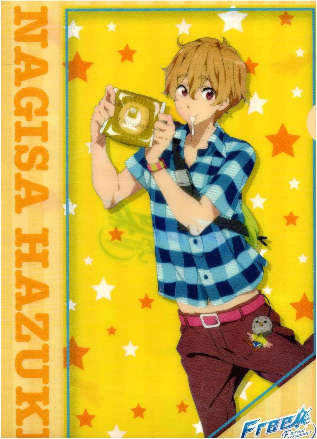 Amazon クリアファイル ローソン Free 葉月 渚 アニメ 萌えグッズ 通販