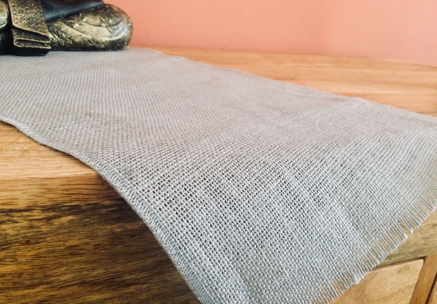 MINT GREEN Rustic Burlap Jute Runners Wedding Jute Hessian Table Runner