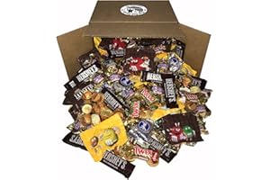 West End Foods Bundle of Chocolate Candy Assorted (8 Pounds) with Snickers Bar, Milk & Peanut M&M's, Milky Way, Twix & more Mini Size Bulk Snacks