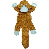 Jolly Pets Fat Tail Large Platypus Dog Toy - Squeaky Plush Toy For Big Dogs