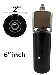 Adjustable Slide Gate Guide Rollers Upper Bolted
