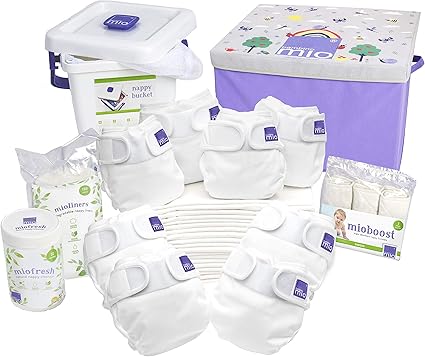 Bambino Mio Mioduo Kit Premium De La Naissance A La Proprete Blanc Amazon Fr Bebes Puericulture