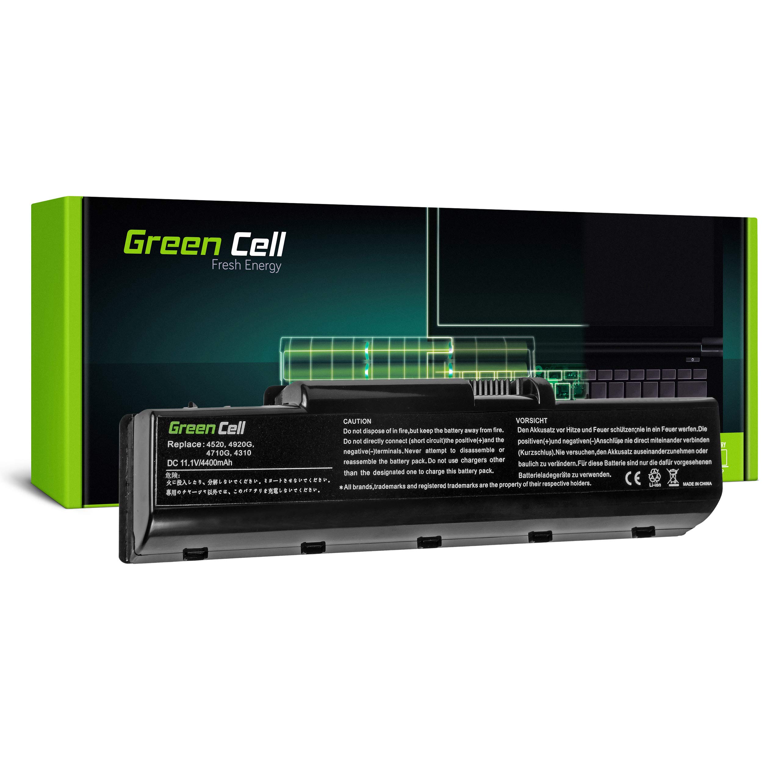 Green Cell Acer AS07A31 AS07A41 AS07A51 AS07A71 Battery for Acer Aspire 57xx 5735Z 5737Z 5738 5738G 5738Z 5738ZG 5740G 5535 5536 5536G 5542 5544 2G 573 5 5738DG 5738DZG 5738PZG 5740 Laptop