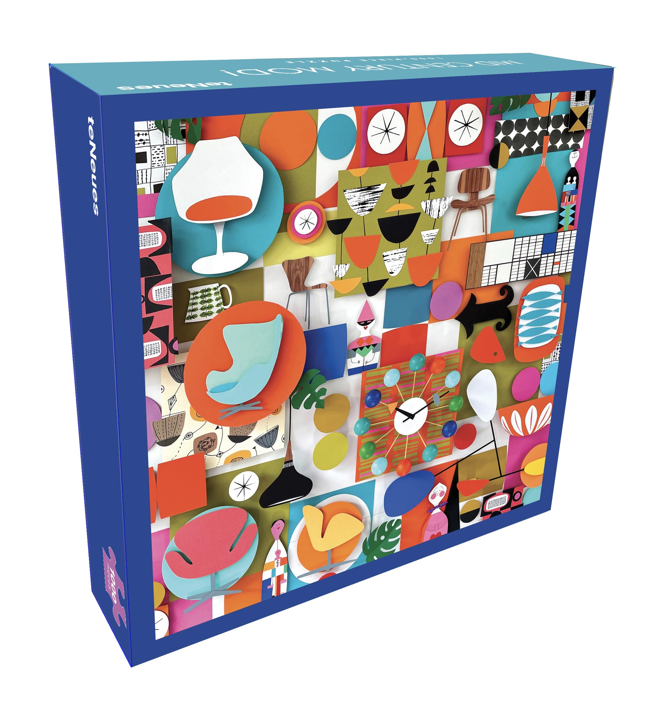 Mid-century Mod!: 1000 Piece Puzzles