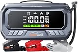 YaberAuto 12-in-1 Jump Starter with Air Compressor 8000A 160PSI 65W Charging, Portable Car Battery Jump Starter (All Gas/14L Diesel) Jump Box Car Battery Jumper Starter Portable Jumper Cables, 160W DC