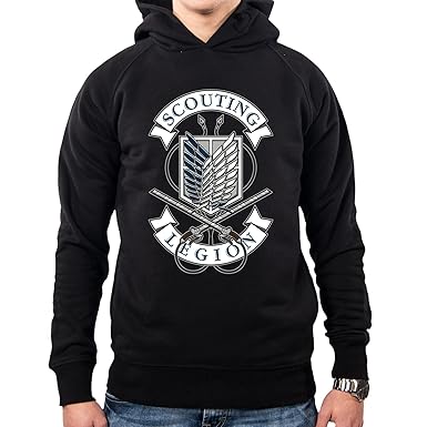 PacDesign Hoodie Herren Scouting Legion Attack on Titan Op0047a