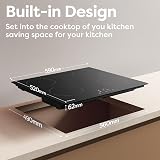 CIARRA 60cm Four Zone Induction Hob 6000W Hardwired CABBIH4-A view 5