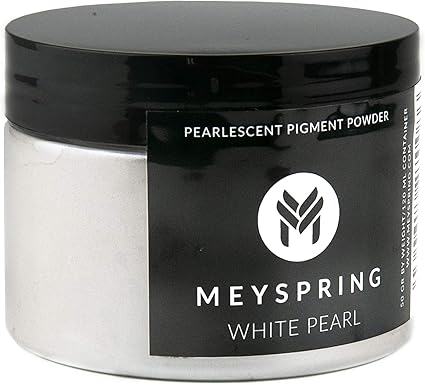 Amazon Com Meyspring White Pearl Epoxy Resin Color Pigment 50g Good For Art Resin Ecopoxy Uv Resin