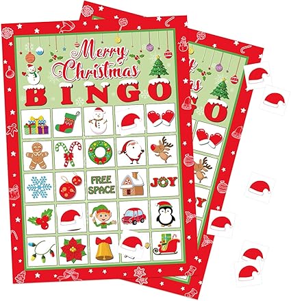 Festive Bingo Game