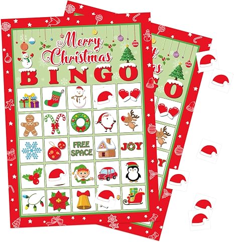 Merry Christmas Bingo