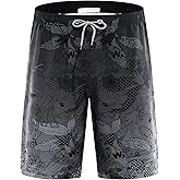 APTRO Men's Swim Trunks 9" Quick Dry Bathing Suit Big & Tall Beach Swimsuits