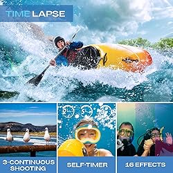 Underwater Camera, UHD 4K 48MP Autofocus Waterproof