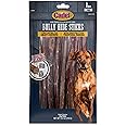Cadet Bully Hide Sticks for Large Dogs – All-Natural Beef Pizzle, High Protein, Low Fat, Long-Lasting, Grain & Rawhide-Free Dog Chews for Aggressive Chewers, Large (8 Count)