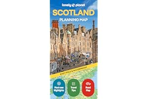Lonely Planet Scotland Planning Map 2 2nd Ed.