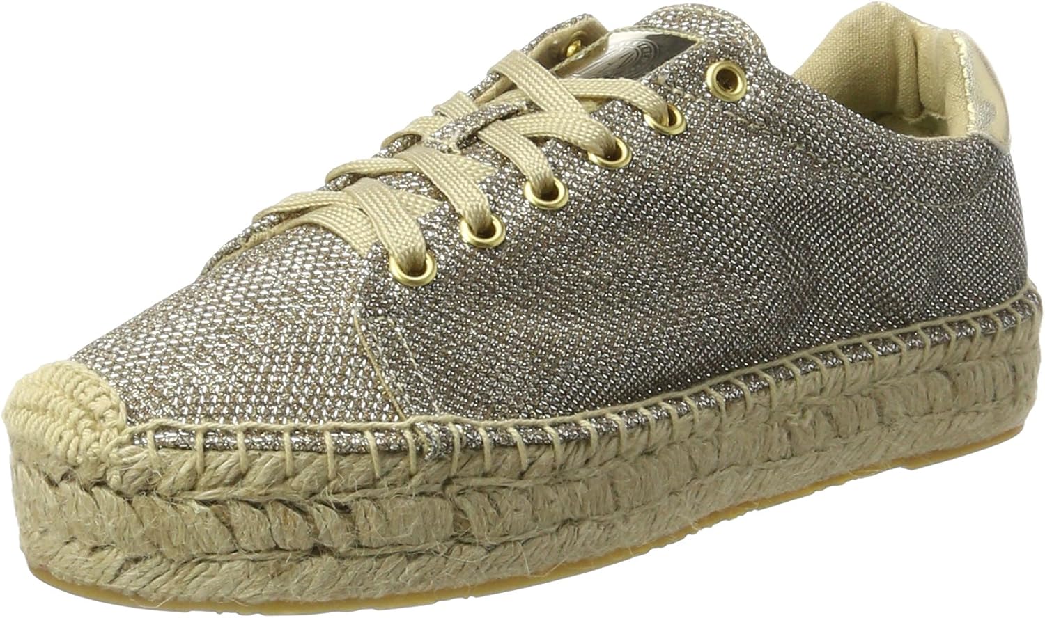replay espadrilles gold