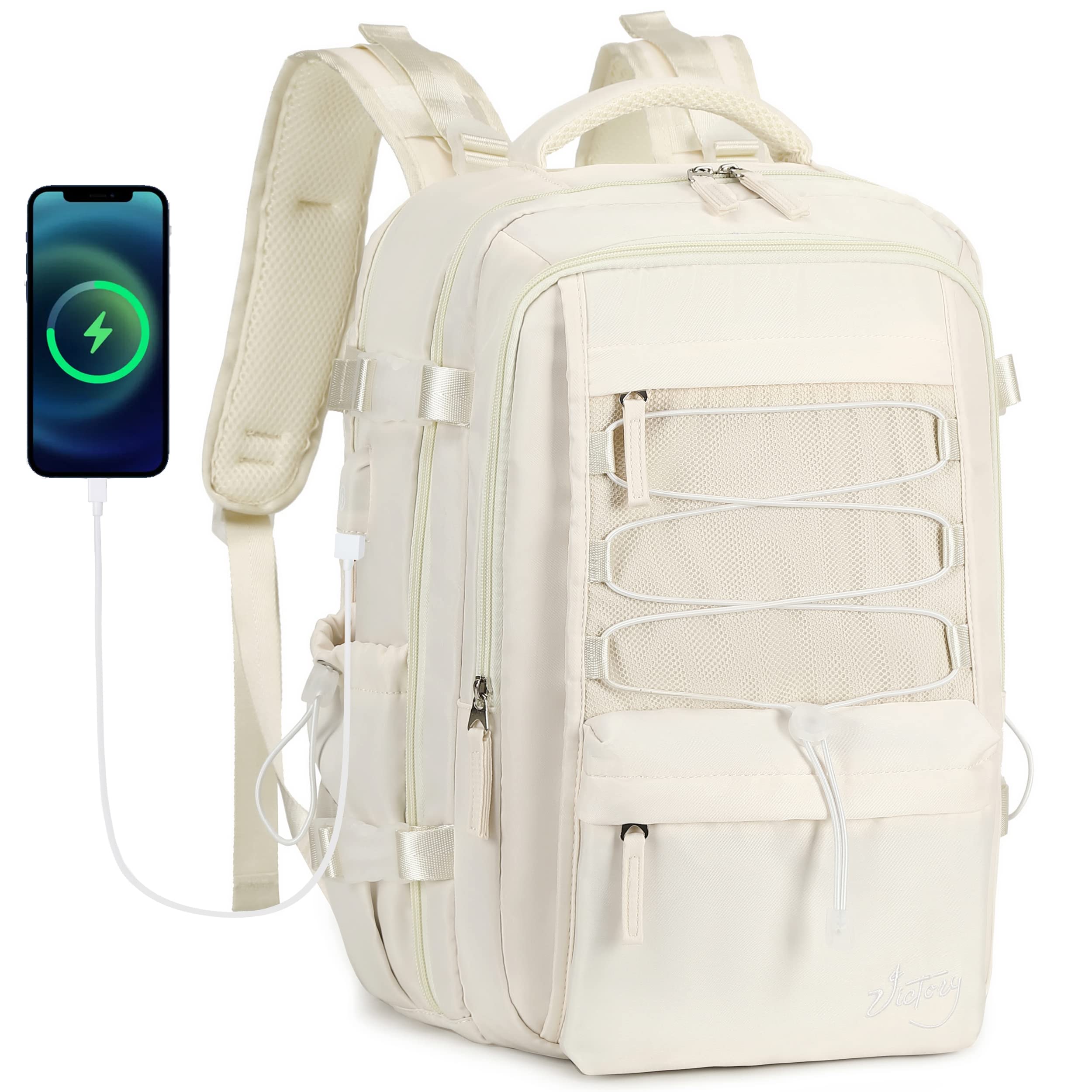 Travel Backpack for Women Men 15.6 Inch Laptop