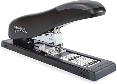 Rapesco 1276 ECO HD-100 Heavy Duty Stapler 100 Sheet Capacity Black