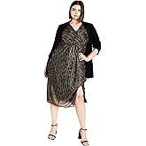 Avenue Women's Plus Size Dress Julia Plisse
