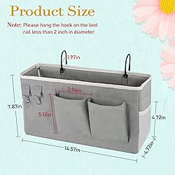 Ozzptuu Bedside Storage Caddy/Bedside Hanging