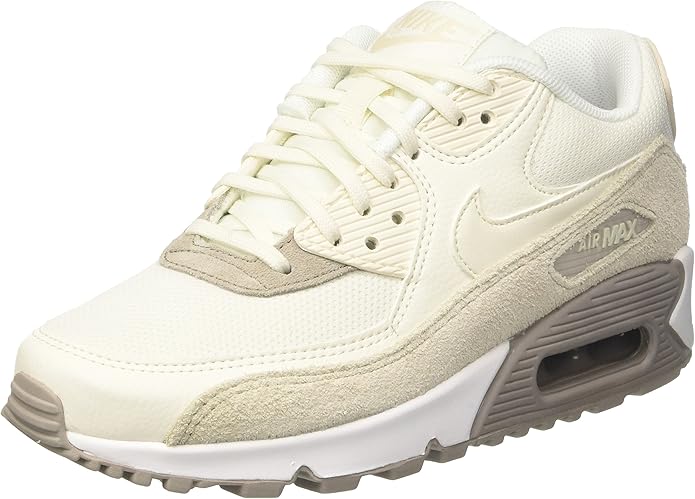 Nike Women's Air Max 90 Dark Smoke Grey/Volt-Barely Volt - CZ0378-001