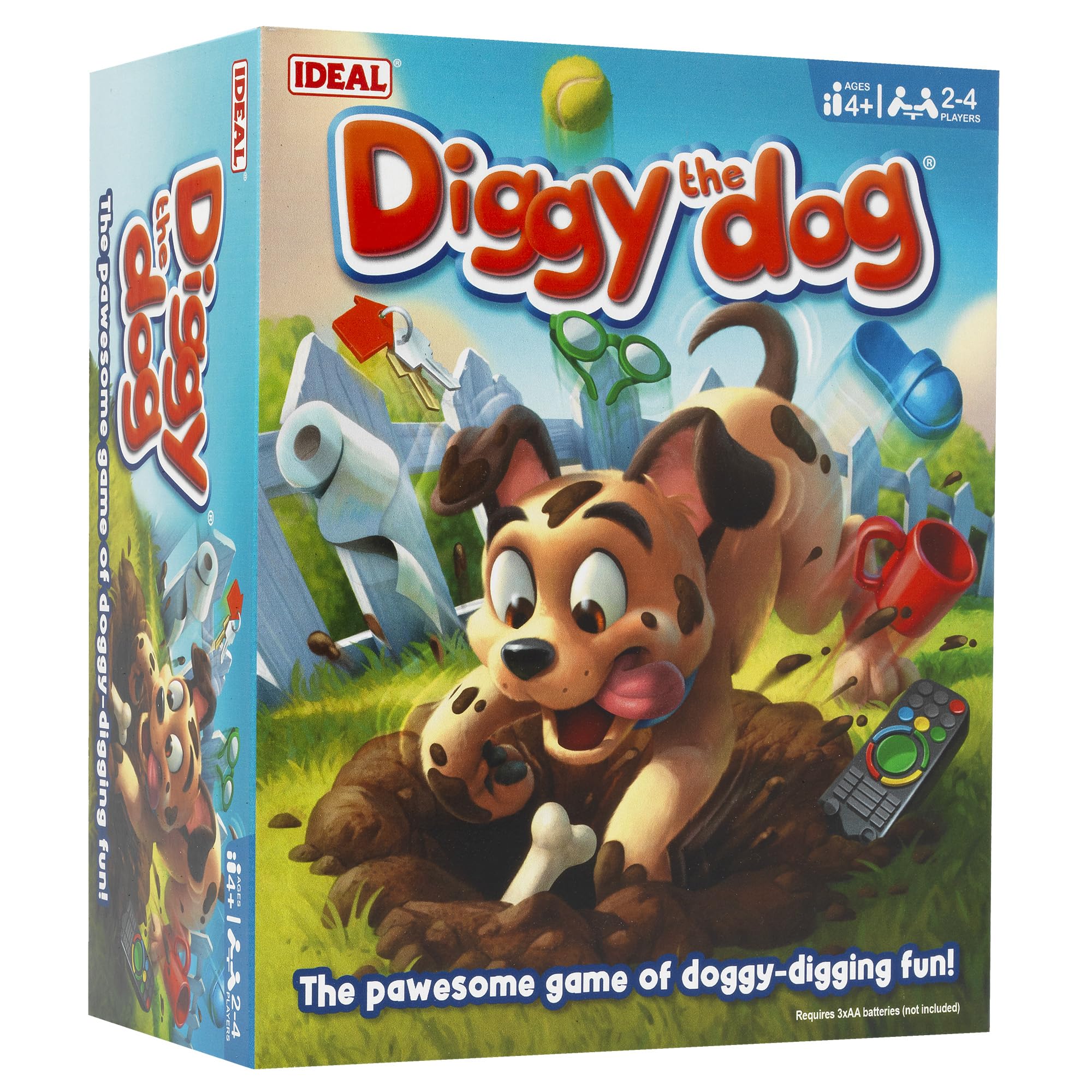 Ideal | Diggy The Dog: Hide your treasure from the pup but be careful he might dig it up! | Kids Games | 2-4 Players | Ages 4+ — image 1