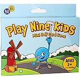 Play Nine Kids: Mini Golf Card Game – Learn and Match Numbers, Fun Math & Strategy Skills for Kids - Family Board Game – Easy