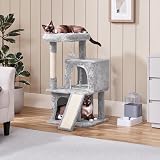Yaheetech Cat Tree 92cm Multilevel Tower with Condos and Scratching Posts view 6