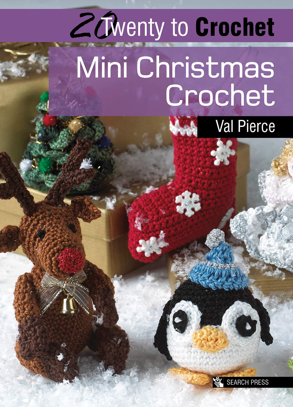Mini Christmas Crochet Twenty To Make Amazon Co Uk Val Pierce