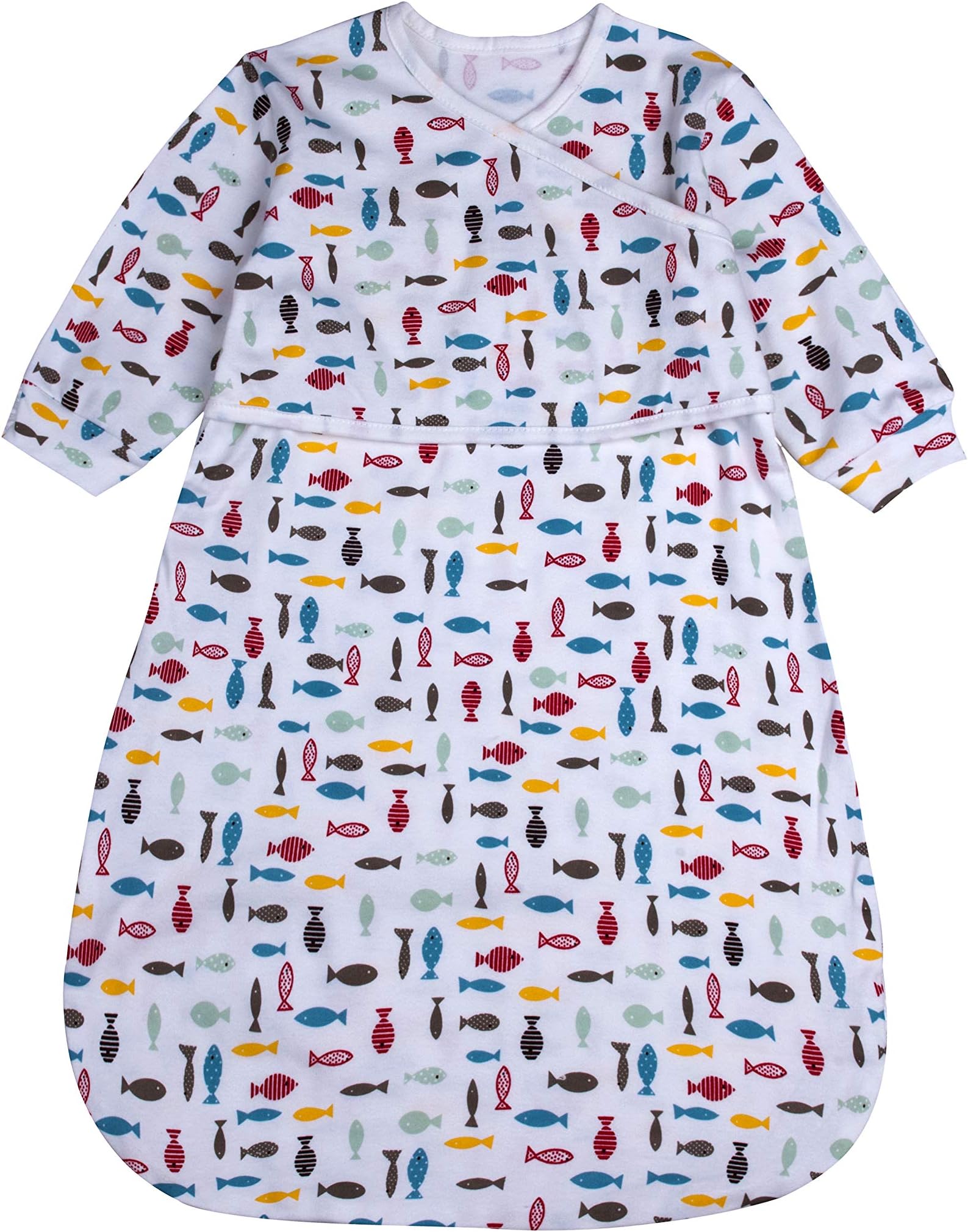 Nursery Swaddling Blankets Cotton, Wearable Blanket with Sleeve,Baby Sleeping Bag, Sleeping Sack