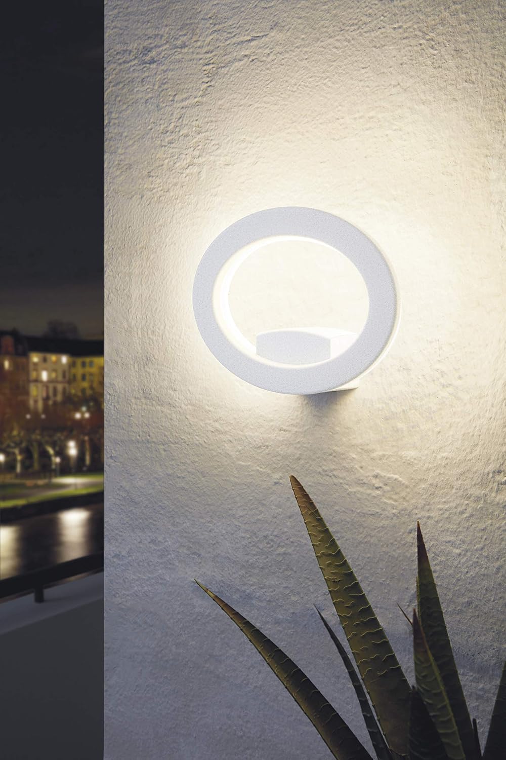 EGLO 96274 EMOLLIO Exterior Wall Light in White - Image 3